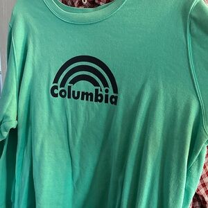 Columbia Mint Green Crewneck Sweatshirt
